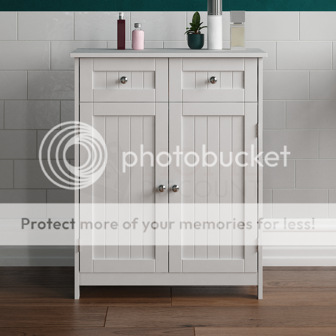 Priano Bathroom Door Drawer Wall Mounted Storage Free Standing